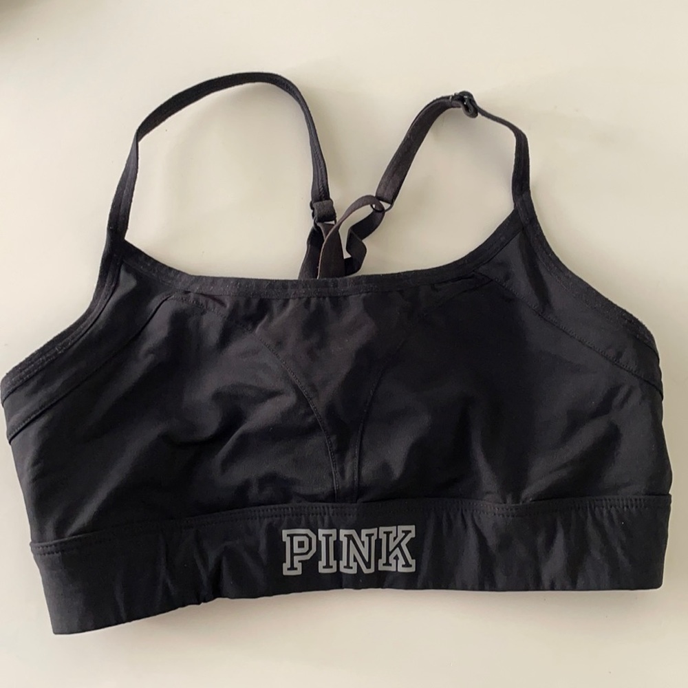 Pink Sports Bra